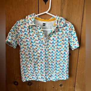 Tea Toddler Collared T-Shirt